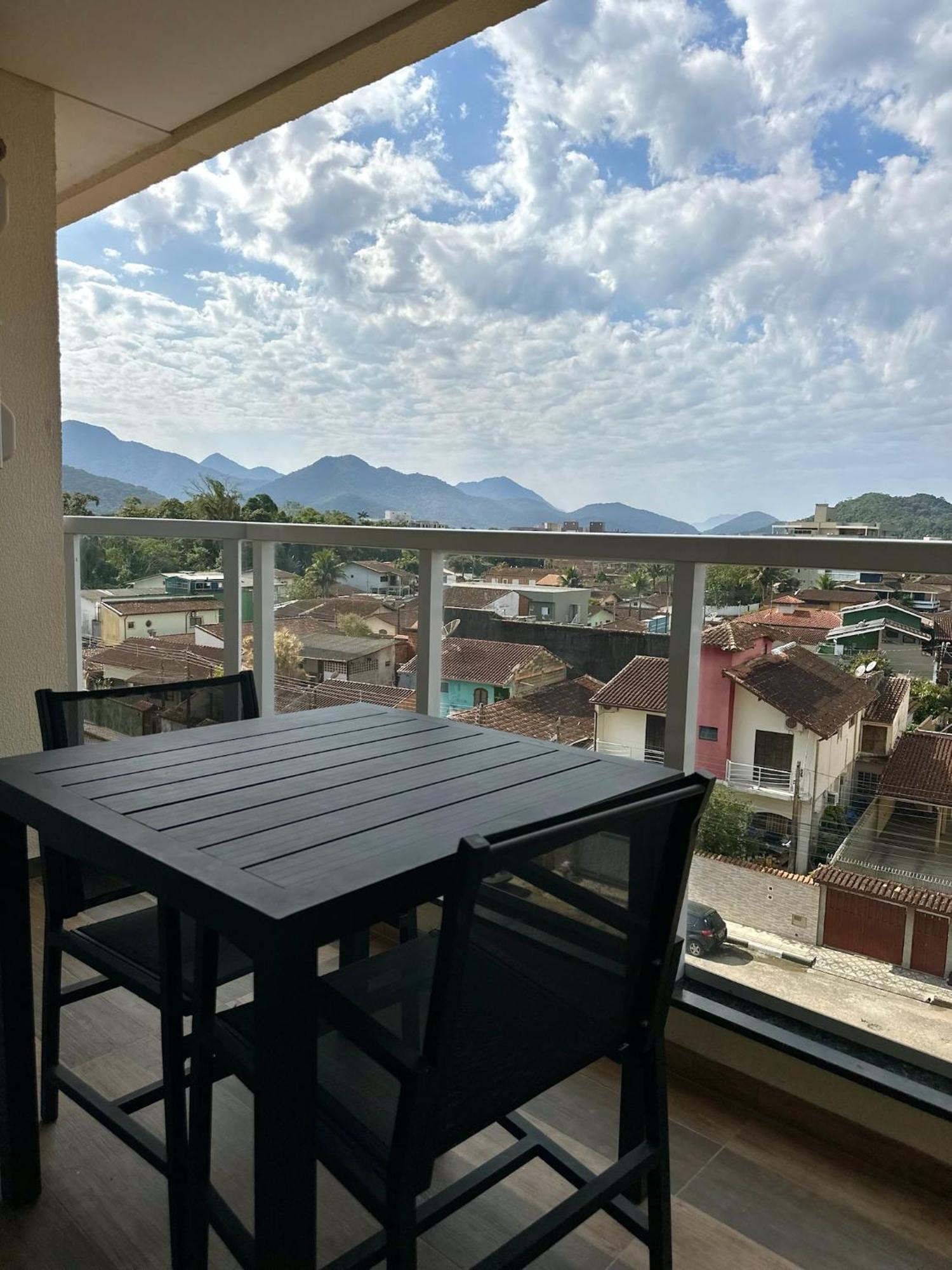 Apto Excelente C/ar, Varanda Gourmet E Piscina Apartment Ubatuba